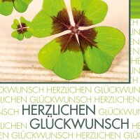 SIGEL Glückwunschkarten Kleeblatt DS004 DIN A6, 10 St.