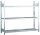 SCHULTE Schwerlast-Weitspannregal WS 2000 15520 silber 225,0 x 40,0 x 200,0 cm
