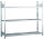 SCHULTE Schwerlast-Weitspannregal WS 2000 15504 silber 150,0 x 60,0 x 200,0 cm