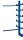 SCHULTE Anbau-Schwerlastregal K1000 14481 enzianblau 125,0 x 50,0 x 200,0 cm