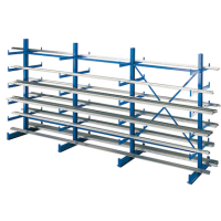 SCHULTE Anbau-Schwerlastregal K1000 14491 enzianblau 125,0 x 100,0 x 200,0 cm
