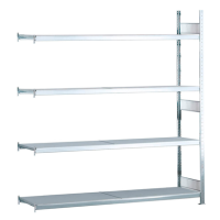 SCHULTE Anbau-Schwerlast-Weitspannregal WS 2000 15595...