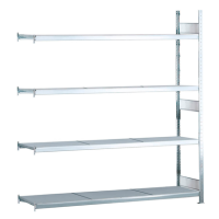 SCHULTE Anbau-Schwerlast-Weitspannregal WS 2000 15605...