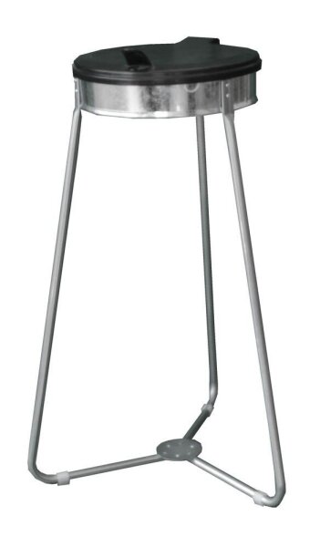 Müllsackständer 70,0 - 120,0 l schwarz, silber, 1 St.
