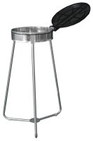 Müllsackständer 70,0 - 120,0 l schwarz, silber,...