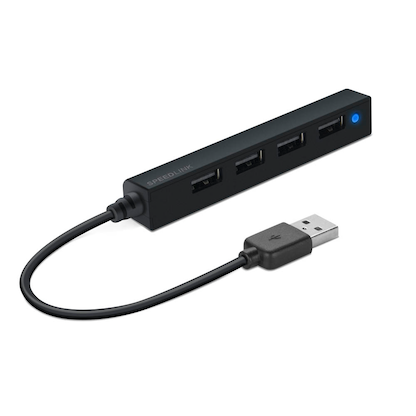 speedlink USB-Hub SNAPPY SLIM 4-fach schwarz