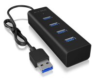 speedlink USB-Hub SNAPPY SLIM 4-fach schwarz