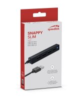 speedlink USB-Hub SNAPPY SLIM 4-fach schwarz