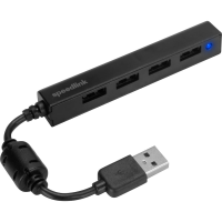 speedlink USB-Hub SNAPPY SLIM 4-fach schwarz