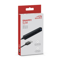 speedlink USB-Hub SNAPPY SLIM 4-fach schwarz