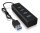 speedlink USB-Hub SNAPPY SLIM 4-fach schwarz