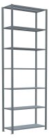 SCHULTE Schwerlastregal MULTIplus 150 12742 silber 100,0 x 40,0 x 300,0 cm