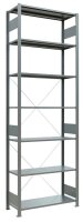 SCHULTE Schwerlastregal MULTIplus 150 12742 silber 100,0 x 40,0 x 300,0 cm
