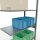 SCHULTE Anbau-Schwerlastregal MULTIplus 150 12756 silber 100,0 x 50,0 x 250,0 cm