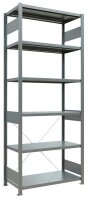 SCHULTE Schwerlastregal MULTIplus 250 12951 silber 100,0 x 50,0 x 250,0 cm
