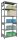 SCHULTE Schwerlastregal MULTIplus 250 12951 silber 100,0 x 50,0 x 250,0 cm