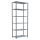 SCHULTE Schwerlastregal MULTIplus 250 12951 silber 100,0 x 50,0 x 250,0 cm