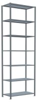 SCHULTE Schwerlastregal MULTIplus 150 12752 silber 100,0 x 50,0 x 300,0 cm