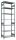 SCHULTE Schwerlastregal MULTIplus 150 12752 silber 100,0 x 50,0 x 300,0 cm