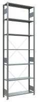 SCHULTE Schwerlastregal MULTIplus 150 12732 silber 100,0 x 30,0 x 300,0 cm