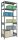 SCHULTE Schwerlastregal MULTIplus 150 12751 silber 100,0 x 50,0 x 250,0 cm