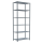 SCHULTE Schwerlastregal MULTIplus 150 12751 silber 100,0 x 50,0 x 250,0 cm