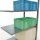 SCHULTE Anbau-Schwerlastregal MULTIplus 150 12766 silber 100,0 x 60,0 x 250,0 cm