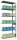 SCHULTE Anbau-Schwerlastregal MULTIplus 150 12746 silber 100,0 x 40,0 x 250,0 cm