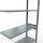 SCHULTE Anbau-Schwerlastregal MULTIplus 150 12746 silber 100,0 x 40,0 x 250,0 cm