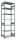 SCHULTE Schwerlastregal MULTIplus 150 12762 silber 100,0 x 60,0 x 300,0 cm