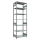 SCHULTE Schwerlastregal MULTIplus 150 12762 silber 100,0 x 60,0 x 300,0 cm
