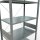 SCHULTE Schwerlastregal MULTIplus 150 12762 silber 100,0 x 60,0 x 300,0 cm