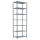 SCHULTE Schwerlastregal MULTIplus 150 12762 silber 100,0 x 60,0 x 300,0 cm