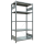 SCHULTE Schwerlastregal MULTIplus 250 12960 silber 100,0 x 60,0 x 200,0 cm
