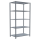 SCHULTE Schwerlastregal MULTIplus 250 12960 silber 100,0 x 60,0 x 200,0 cm