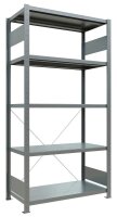 SCHULTE Schwerlastregal MULTIplus 250 12950 silber 100,0 x 50,0 x 200,0 cm