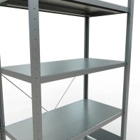 SCHULTE Schwerlastregal MULTIplus 250 12950 silber 100,0 x 50,0 x 200,0 cm