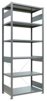 SCHULTE Schwerlastregal MULTIplus 250 12961 silber 100,0 x 60,0 x 250,0 cm