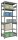 SCHULTE Schwerlastregal MULTIplus 250 12961 silber 100,0 x 60,0 x 250,0 cm