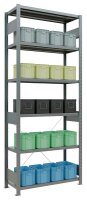SCHULTE Schwerlastregal MULTIplus 250 12941 silber 100,0...