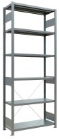 SCHULTE Schwerlastregal MULTIplus 250 12941 silber 100,0 x 40,0 x 250,0 cm