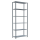 SCHULTE Schwerlastregal MULTIplus 250 12941 silber 100,0 x 40,0 x 250,0 cm