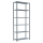 SCHULTE Schwerlastregal MULTIplus 250 12941 silber 100,0 x 40,0 x 250,0 cm