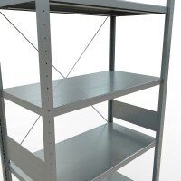 SCHULTE Schwerlastregal MULTIplus 250 12952 silber 100,0 x 50,0 x 300,0 cm