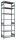 SCHULTE Schwerlastregal MULTIplus 250 12952 silber 100,0 x 50,0 x 300,0 cm