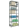 SCHULTE Schwerlastregal MULTIplus 250 12952 silber 100,0 x 50,0 x 300,0 cm