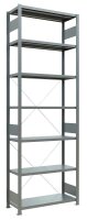 SCHULTE Schwerlastregal MULTIplus 250 12942 silber 100,0 x 40,0 x 300,0 cm