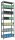 SCHULTE Schwerlastregal MULTIplus 250 12942 silber 100,0 x 40,0 x 300,0 cm