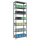SCHULTE Schwerlastregal MULTIplus 250 12942 silber 100,0 x 40,0 x 300,0 cm
