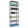 SCHULTE Schwerlastregal MULTIplus 250 12942 silber 100,0 x 40,0 x 300,0 cm